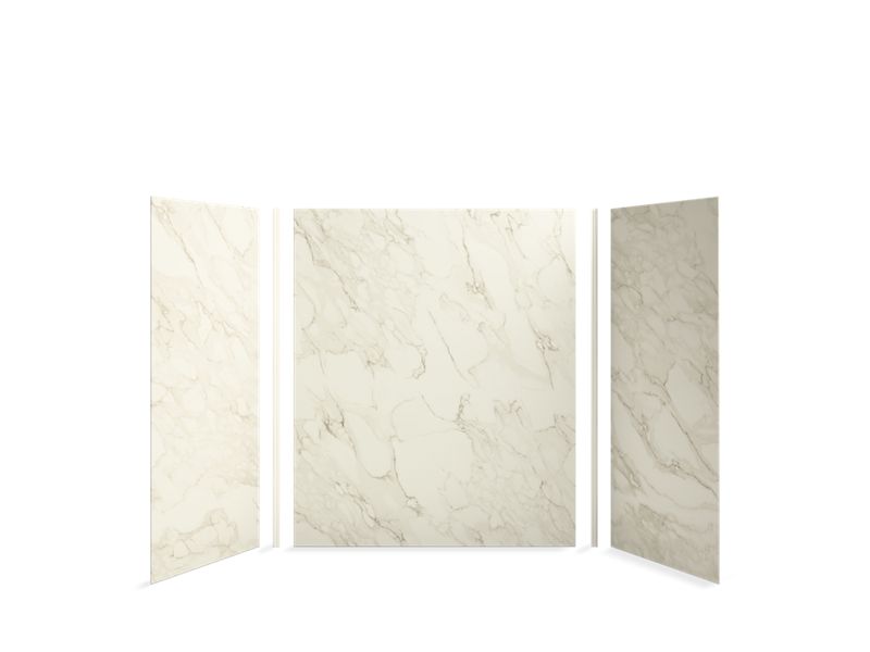 KOHLER 97619-W11 Choreograph 60" X 36" X 72" Shower Wall Kit in CrossCut Biscuit