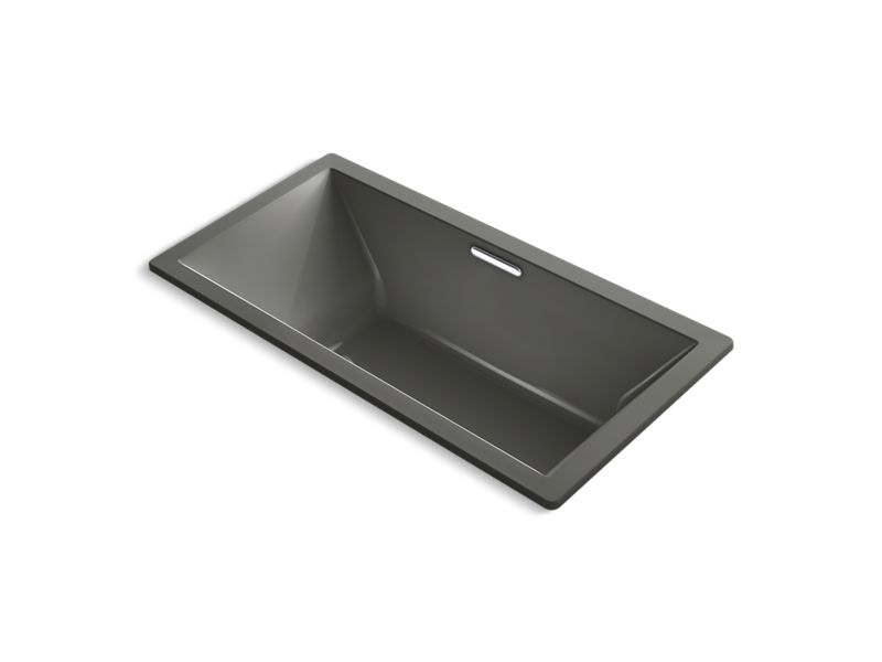 KOHLER K-1835-G-58 Underscore Rectangle 72" x 36" drop-in BubbleMassage(TM) Air Bath with center drain