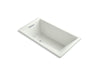 KOHLER K-1173-GVB-NY Underscore Rectangle 66" x 36" drop-in VibrAcoustic + BubbleMassage(TM) Air Bath