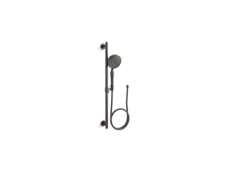 KOHLER K-22176 Bancroft 2.5 gpm multifunction handshower kit with Katalyst air-induction technology