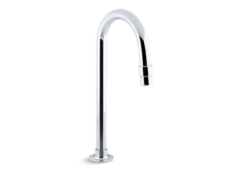 KOHLER K-13770 Bathroom sink gooseneck spout with aerator