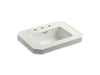 KOHLER K-2323-8-NY Kathryn Bathroom sink basin with 8" widespread faucet holes