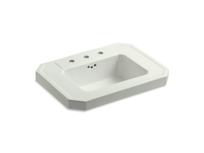 KOHLER K-2323-8-NY Kathryn Bathroom sink basin with 8" widespread faucet holes