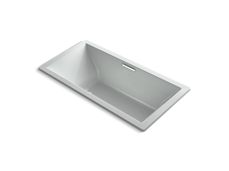 KOHLER K-1835-G-95 Underscore Rectangle 72" x 36" drop-in BubbleMassage(TM) Air Bath with center drain