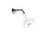 KOHLER 9245-E-0 Moxie 2.0 Gpm Single-Function Showerhead With Wireless Speaker in White