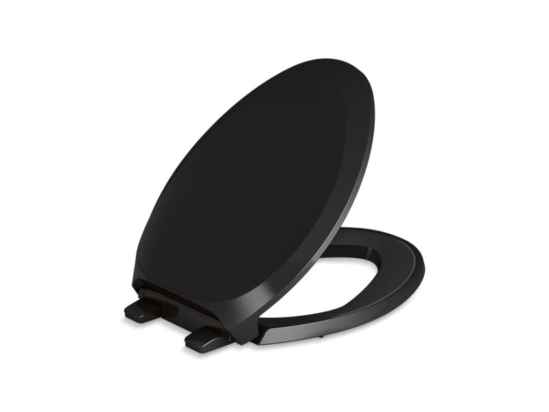KOHLER K-4713-RL French Curve ReadyLatch Quiet-Close elongated toilet seat