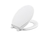 KOHLER K-78052 Rutledge Quiet-Close round-front toilet seat