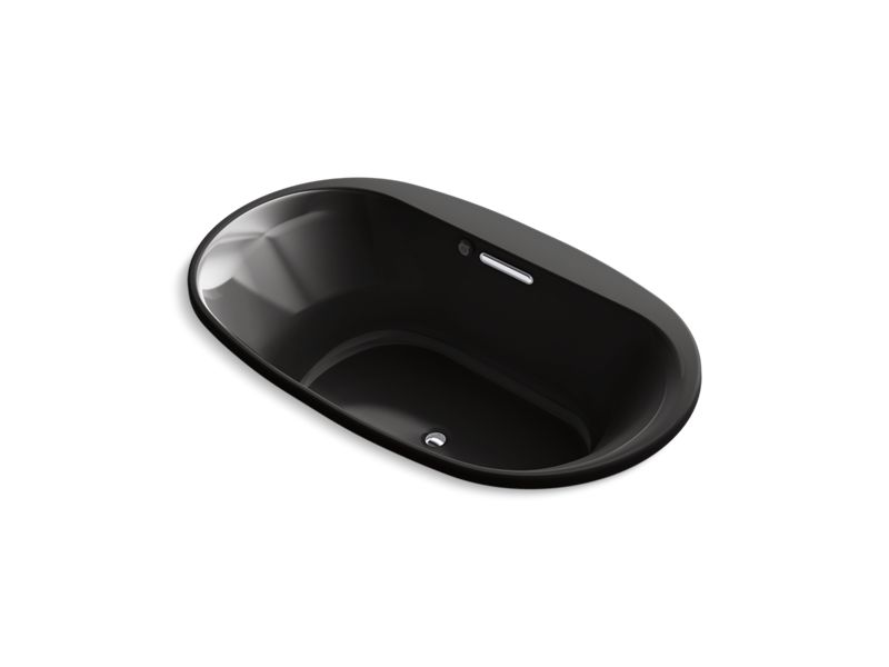KOHLER K-5718-G-7 Underscore Oval 72" x 42" drop-in BubbleMassage(TM) Air Bath