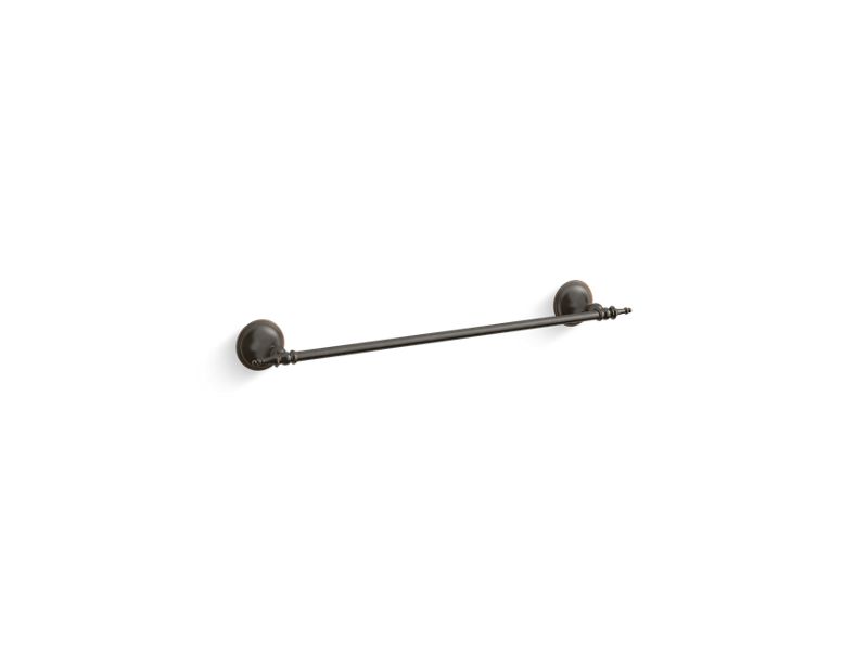 KOHLER 26523-2BZ Decorative 18" Towel Bar in Oil Rubbed Bronze
