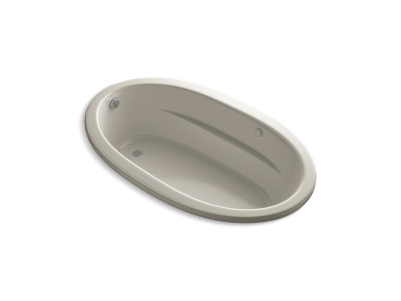 KOHLER K-1164-G-G9 Sunward 72" x 42" drop-in BubbleMassage(TM) Air Bath