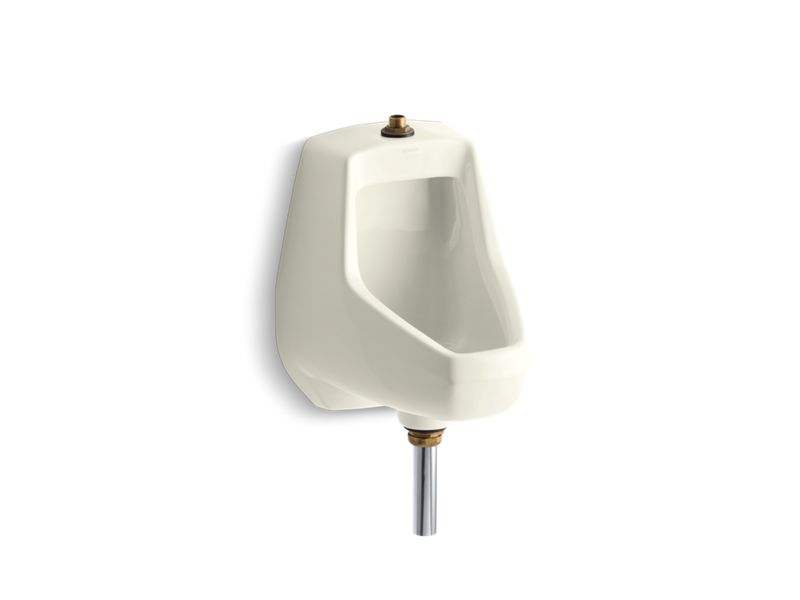 KOHLER K-5024-T Darfield Washdown wall-mount 1/2 gpf urinal with top spud and bottom outlet for exposed P-trap