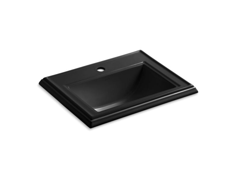 KOHLER K-2241-1 Memoirs Classic Classic drop-in bathroom sink with single faucet hole