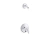 KOHLER T5319-4L-CP Refinia Rite-Temp(R) Shower Trim Set With Push-Button Diverter, Less Showerhead in Polished Chrome
