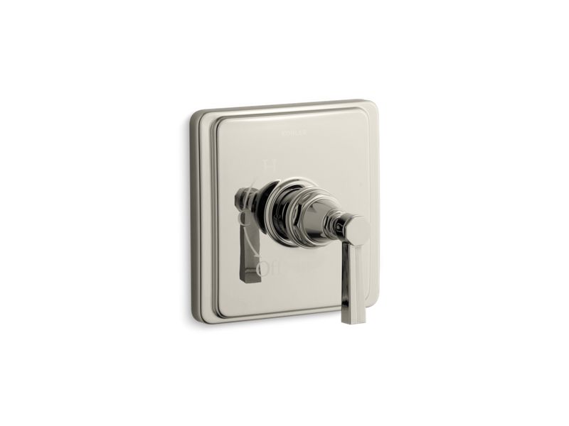 KOHLER TS13135-4B-SN Pinstripe Rite-Temp(R) Valve Trim With Lever Handle in Vibrant Polished Nickel