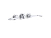 KOHLER K-8040-5A Triton Shelf-back commercial bathroom sink faucet with pop-up drain and wristblade lever handles