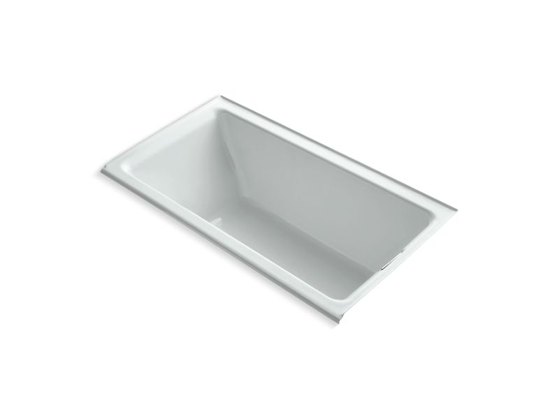 KOHLER K-855-R Tea-for-Two 66" x 36" alcove bath with integral flange and right-hand drain