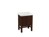 KOHLER K-CM2604-BD1 Tresham 24" bathroom vanity cabinet with sink and quartz top