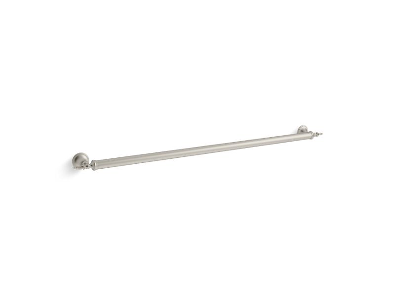 KOHLER 26532-BN Decorative 42" Grab Bar in Vibrant Brushed Nickel