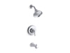 KOHLER K-TS10581-4 Bancroft Rite-Temp bath and shower trim set with NPT spout, valve not included