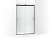 KOHLER K-706375-L Levity Sliding shower door, 78" H x 44-5/8 - 47-5/8" W, with 5/16" thick Crystal Clear glass