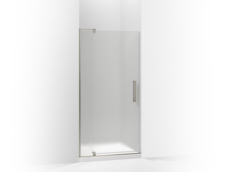 KOHLER K-707511-D3 Revel Pivot shower door, 70" H x 31-1/8 - 36" W, with 5/16" thick Frosted glass