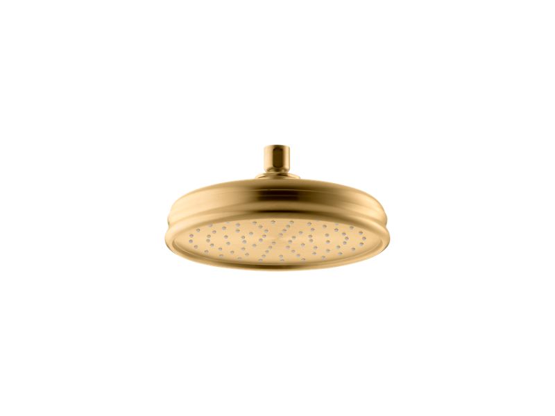 KOHLER K-13692 8" 2.5 gpm rainhead with Katalyst air-induction technology