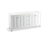 KOHLER K-99525-LG-1WA Damask 72" bathroom vanity cabinet with furniture legs, 4 doors and 3 drawers