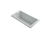 KOHLER K-1167-VB Underscore 60" x 30" drop-in VibrAcoustic bath