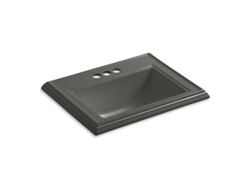 KOHLER K-2241-4 Memoirs Classic Classic drop-in bathroom sink with 4" centerset faucet holes