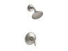 KOHLER TS5320-4G-BN Refinia Rite-Temp Shower Trim With 1.75 Gpm Showerhead in Vibrant Brushed Nickel