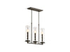 KOHLER 23344-CH03-BZL Damask Three-Light Linear in Oil Rubbed Bronze
