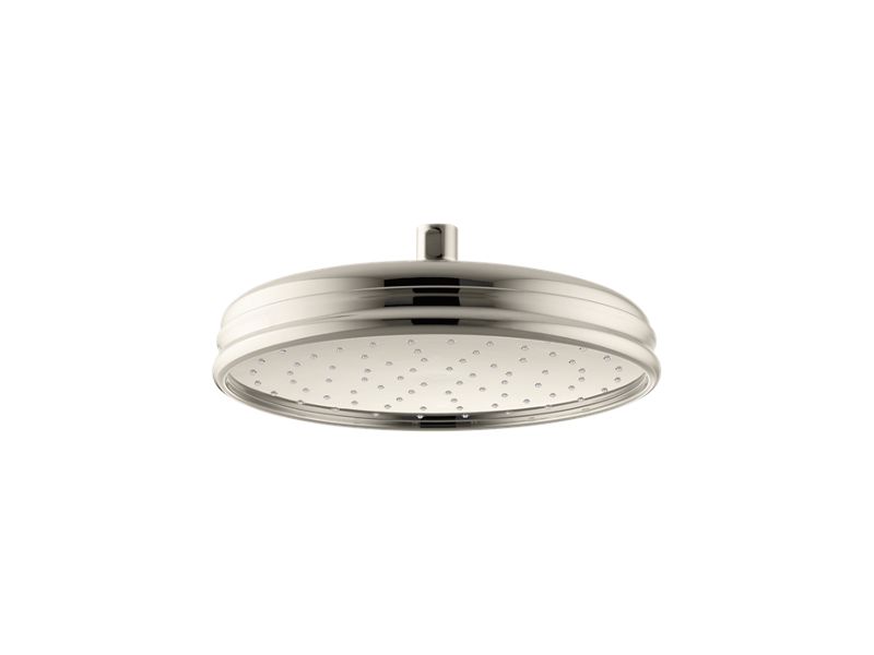 KOHLER K-13693 10" 2.5 gpm rainhead with Katalyst air-induction technology