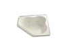 KOHLER K-1154-FH-96 5454 54" x 54" alcove whirlpool with integral flange and heater