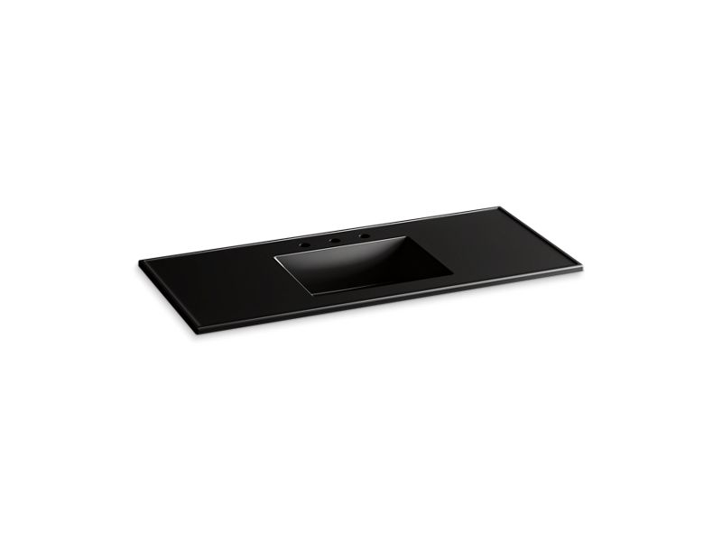 KOHLER K-2783-8 Ceramic/Impressions 49" Vitreous china vanity top with integrated rectangular sink