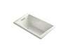 KOHLER K-1849-VB Underscore 60" x 36" drop-in VibrAcoustic bath
