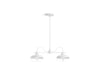 KOHLER K-23660-CH02 Modern Farm Two-light linear chandelier