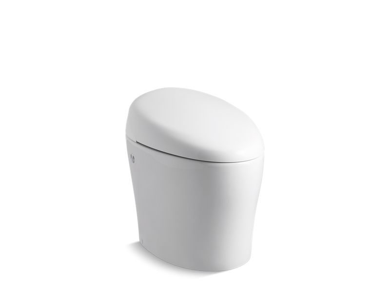 KOHLER 4026-0 Karing Intelligent Compact Elongated 1.28 Gpf Toilet in White