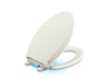 KOHLER K-75796 Cachet Nightlight Quiet-Close elongated toilet seat