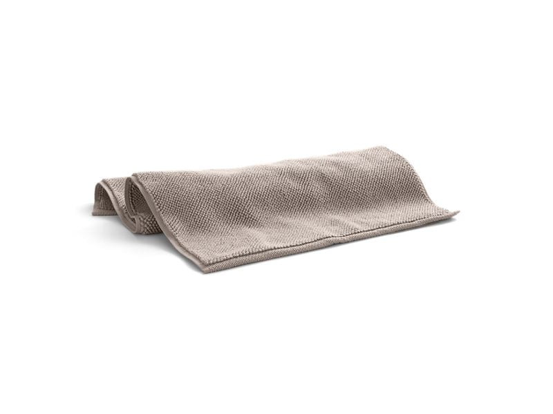 KOHLER 31510-TRF Turkish Bath Linens Bath Rug, 21" X 34" in Truffle