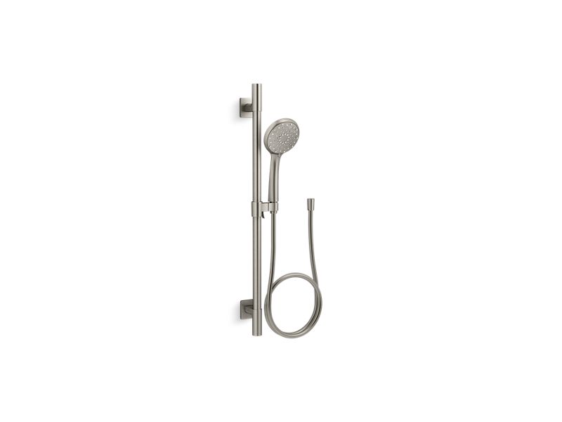 KOHLER 99243-BN Awaken B110 2.0 Gpm Deluxe Slidebar Kit in Vibrant Brushed Nickel