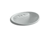KOHLER K-2839-4 Tides Drop-in bathroom sink with 4" centerset faucet holes