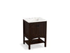 KOHLER K-99552-1WB Marabou 24" bathroom vanity cabinet with 2 doors