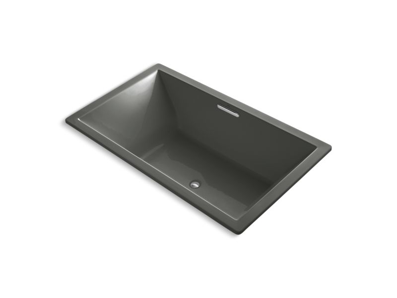 KOHLER K-1174-VB Underscore 72" x 42" drop-in VibrAcoustic bath with center drain