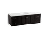KOHLER K-99523-1WU Damask 60" wall-hung bathroom vanity cabinet with 2 doors and 4 drawers
