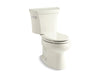 KOHLER 3978-96 Wellworth Two-Piece Elongated 1.6 Gpf Toilet in Biscuit