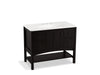 KOHLER K-99568-1WU Marabou 42" bathroom vanity cabinet with 1 door and 4 drawers