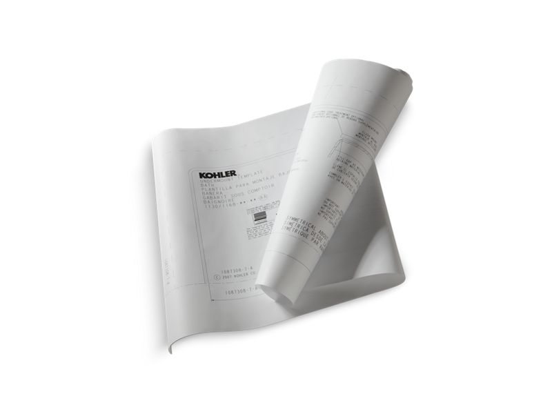 KOHLER 585-NA Maestro Undermount Installation Kit For Use With K-840/K-845-H Maestro Baths And Whirlpools