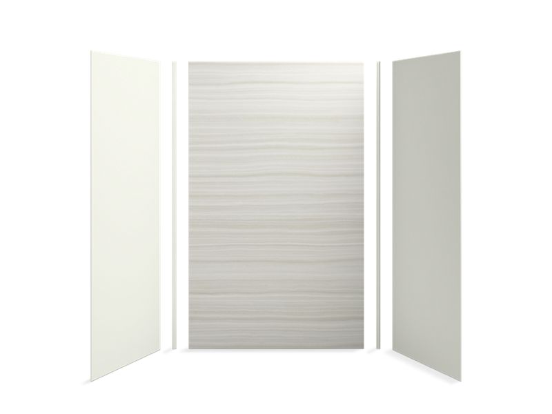 KOHLER 97616-7NY Choreograph 60" X 36" X 96" Shower Wall Kit in VeinCut Dune with Dune accents