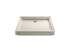KOHLER K-9567-47 Memoirs 48" x 48" Single threshold rear center drain shower base