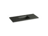 KOHLER K-2783-8 Ceramic/Impressions 49" Vitreous china vanity top with integrated rectangular sink